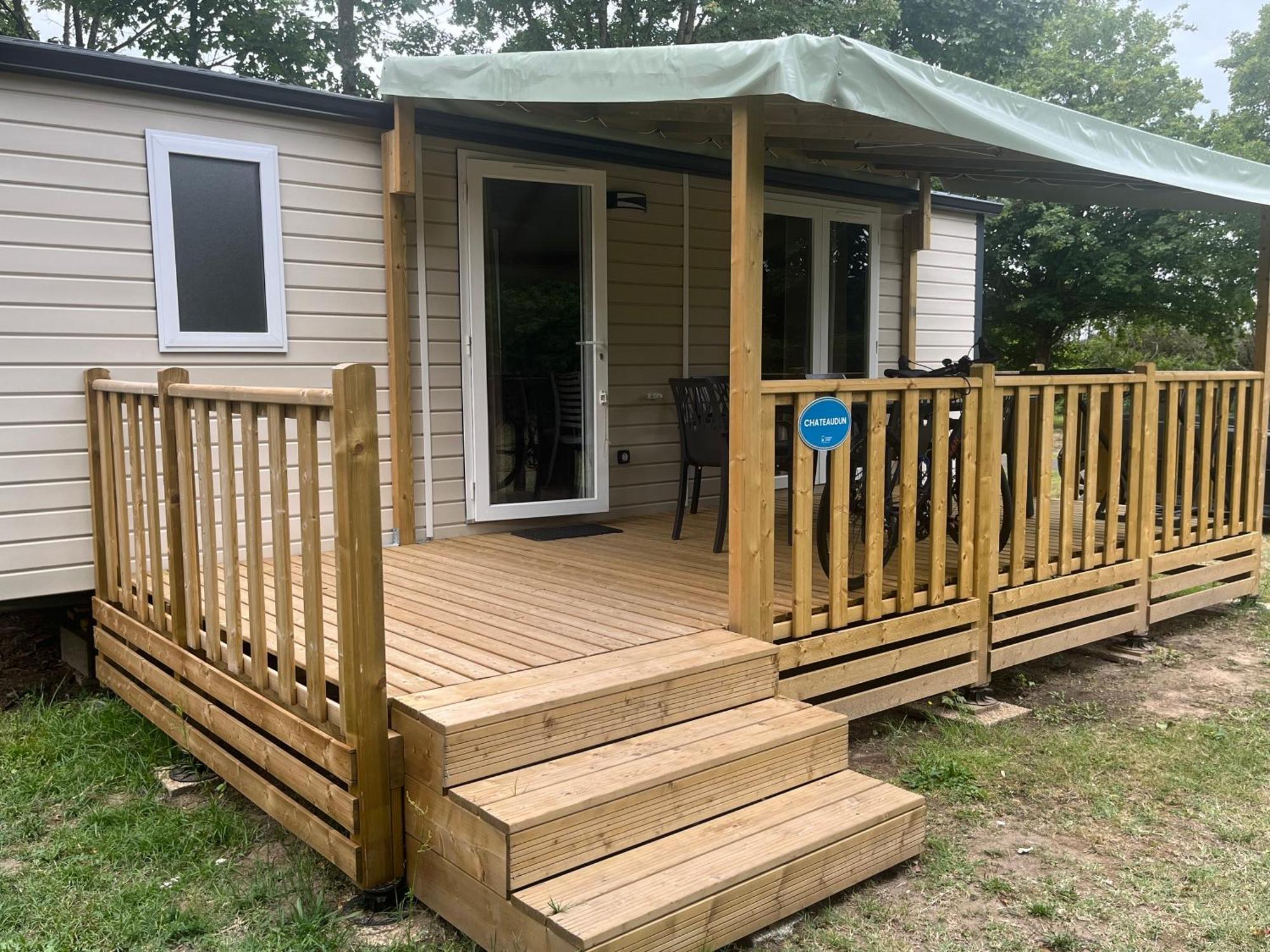 Camping De Montlouis-Sur-Loire Exterior foto